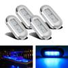 4PCS 12V Marine Boat Transom LED Stern Light Marine Courtesy Indicator Turn Signal Lighting Tail Lamp Yacht Accessory
