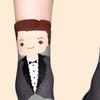 Wedding Crew Socks Gift Cartoon Bride Groom Pattern Cotton Socks Married Decoration Engagement Honeymoon Essential Gift
