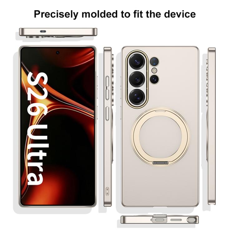 GKK Ultra-thin Full Coverage PC Phone Case with Magnetic Rotating Holder