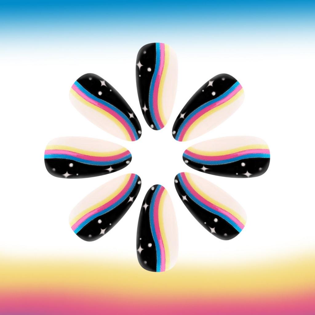 Накладные ногти в форме миндаля, глянцевые, накладные ногти, натуральные, полностью покрывающие накладные ногти, акриловые клеи для ногтей для женщин