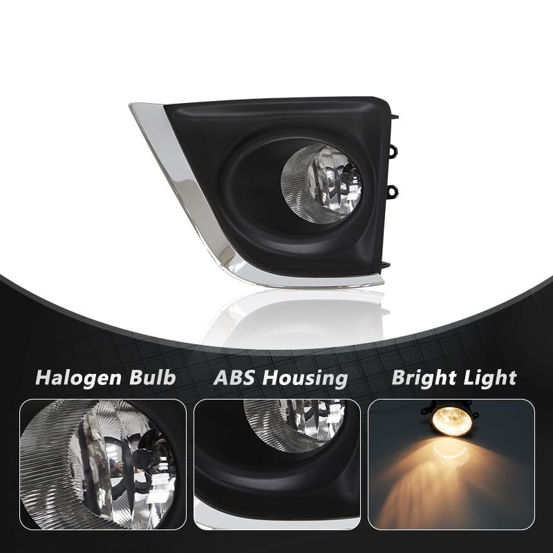 Для Toyota Corolla Altis 2014 2015 2016 Противотуманные фары Светодиодные лампы DRL Дневные ходовые огни Сборка проводов Переключатель жгута Аксессуары