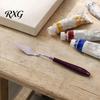 Artistic Scraper Oil Painting Scraper, Stainless Steel with Wooden Handle Palette Cutter, Paint for Evenly Mixed Art Spatula, Acrylics And Tools