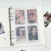 Высококачественный ПУ Переплет для Фотокарточек На кольцах Белая Снежинка Фотоальбом Держатель для Фотокарточек