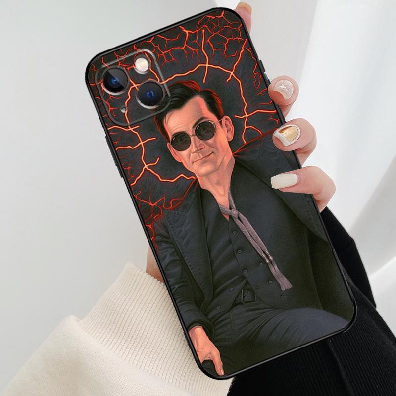 Чехол 'Благие Знамения' Для iPhone 12 11 13 14 15 16 Pro Max Mini Чехол Для iPhone XR X XS Max Plus Чехол Для Телефона