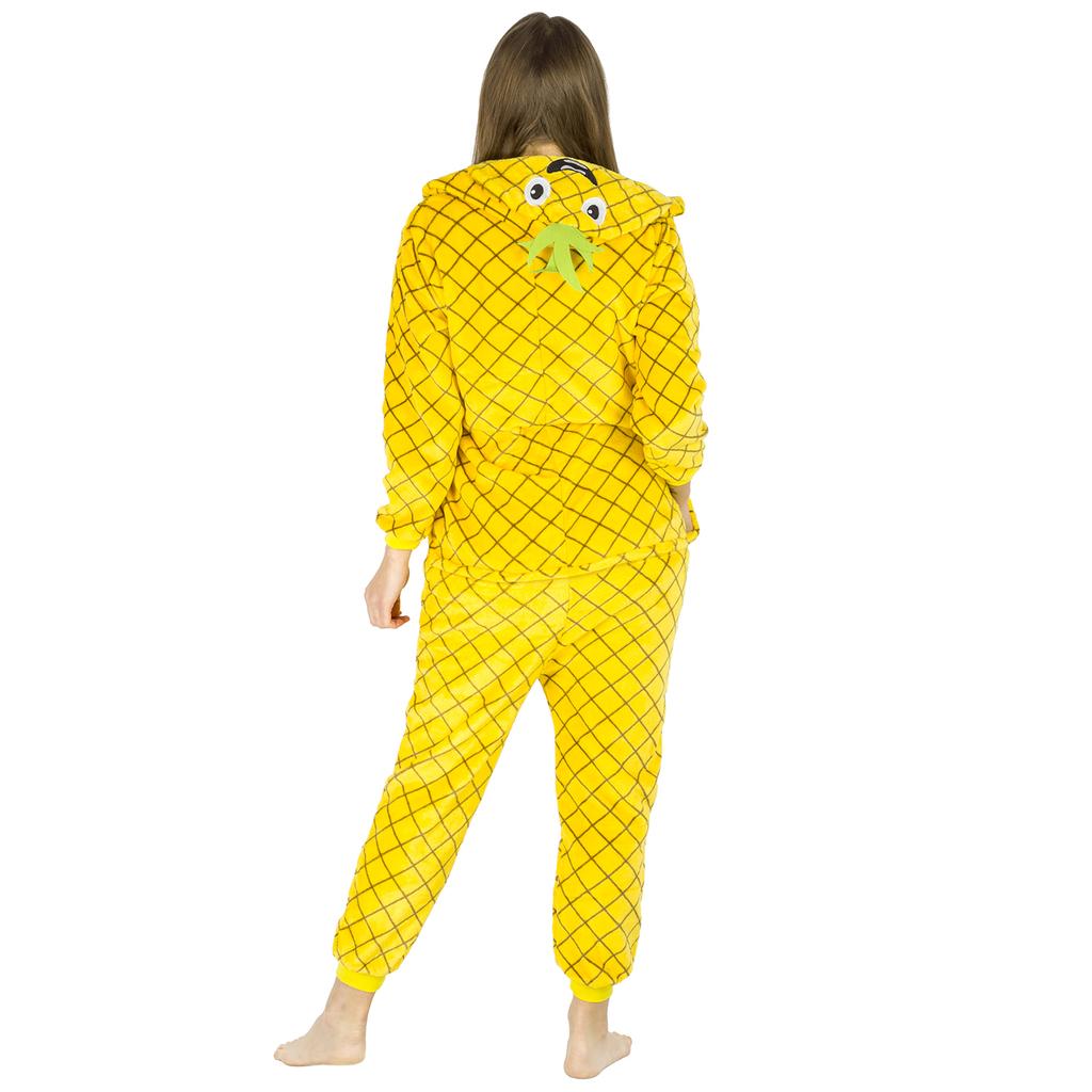 Pineapple kigurumi onesie costume women's pajamas men's warm tracksuit disguise size M