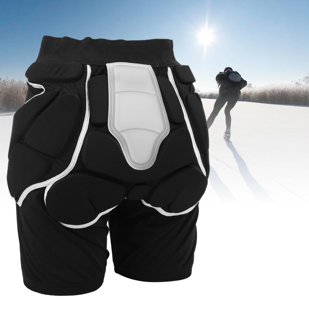 PROPRO Multifunction Sport Anti Fall Hip Pad Pants for Skiing Roller Skating Skateboarding(L )