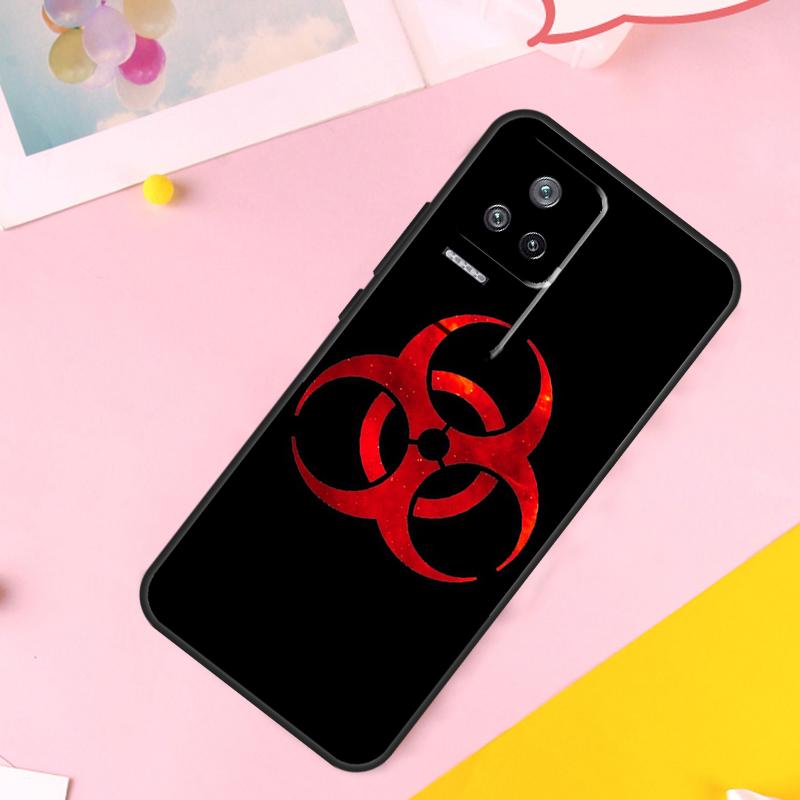 Логотип-символ биоопасности Чехол для Xiaomi 13 14 Ultra 12 Lite 11T 12T 13T Pro POCO M6 Pro X6 X5 X3 F3 F5 M5s
