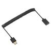 HD Multimedia Interface Male to Female Coil Cable 2K 4K 60HZ 1.8M Spring Wire HD TV Computer Notebook Display Projector