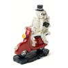 Skeleton Couple Figurine Resin Skeleton Couple Riding Motorcycle Sculpture Gothic
