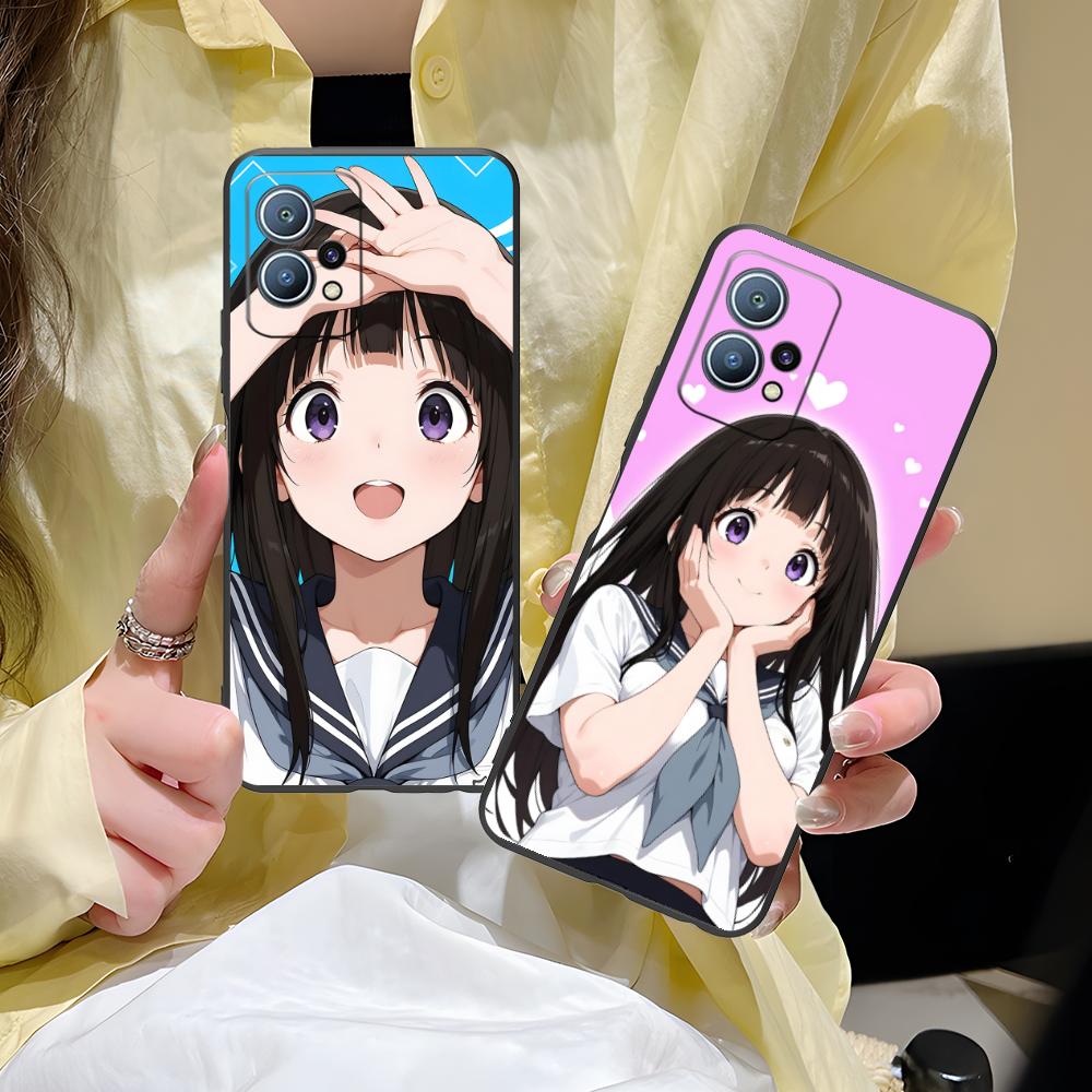 Чехол из матового ТПУ Hyouka Chitanda для мобильного телефона Huawei P60 P50 P40 P30 P20 P10 P9 P8 Pro Lite Plus Цветная печать