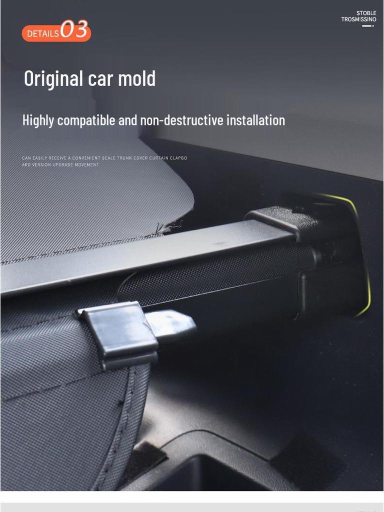 Exeed LX Trunk Cover & TXL Sunshade Rear Storage Partition