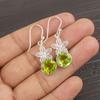 Peridot Earrings Gemstone Jewelry, 925 Solid Sterling Silver Earrings, Handmade Jewelry Birthstone Earrings, Gift For Him