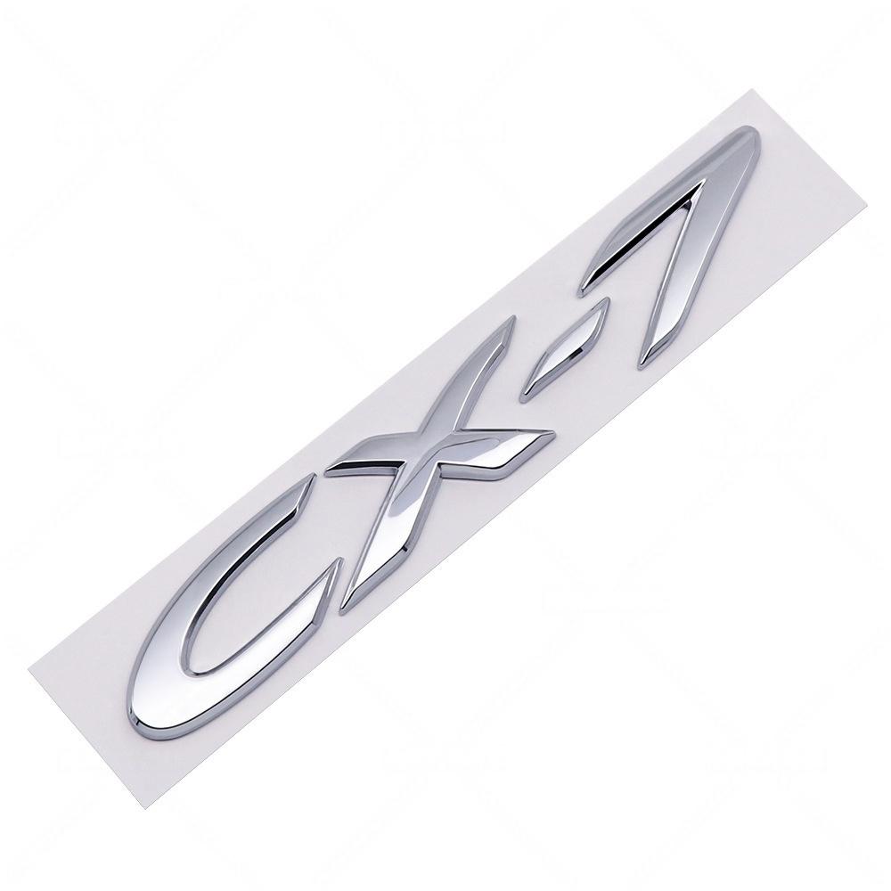 Car ABS Rear Trunk Words Letters Logo Badge Emblem Decals Sticker for Car Body Decoration Accessories