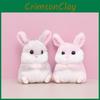Toy Rabbit Keychain Cartoon Backpack Pendant Plush Doll Gift Cute Decoration