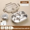 Large 1500ml 304 Stainless Steel Insulated Lunch Box Set