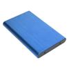 2,5-дюймовый корпус для SATA HDD, Type C 10 Гбит/с, высокоскоростной, портативный, для жесткого диска, со светодиодным индикатором, синий  (Не включено
