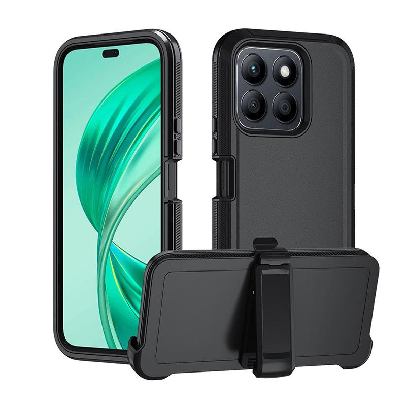 Rugged Magnetic Case for Honor X8b | 360° Rotatable Stand + Anti-Slip TPU+PC | Shockproof Galaxy Cover