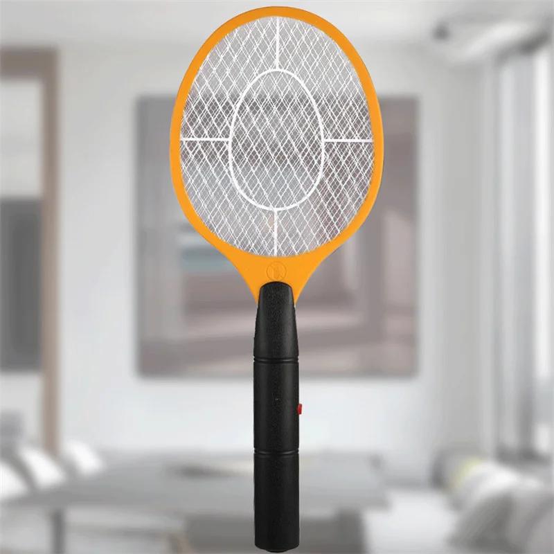 Electric Fly Insect Bug Zapper Bat Handheld Insect Fly Swatter Racket Portable Mosquitos Killer Pest Control for Bedroom Insects