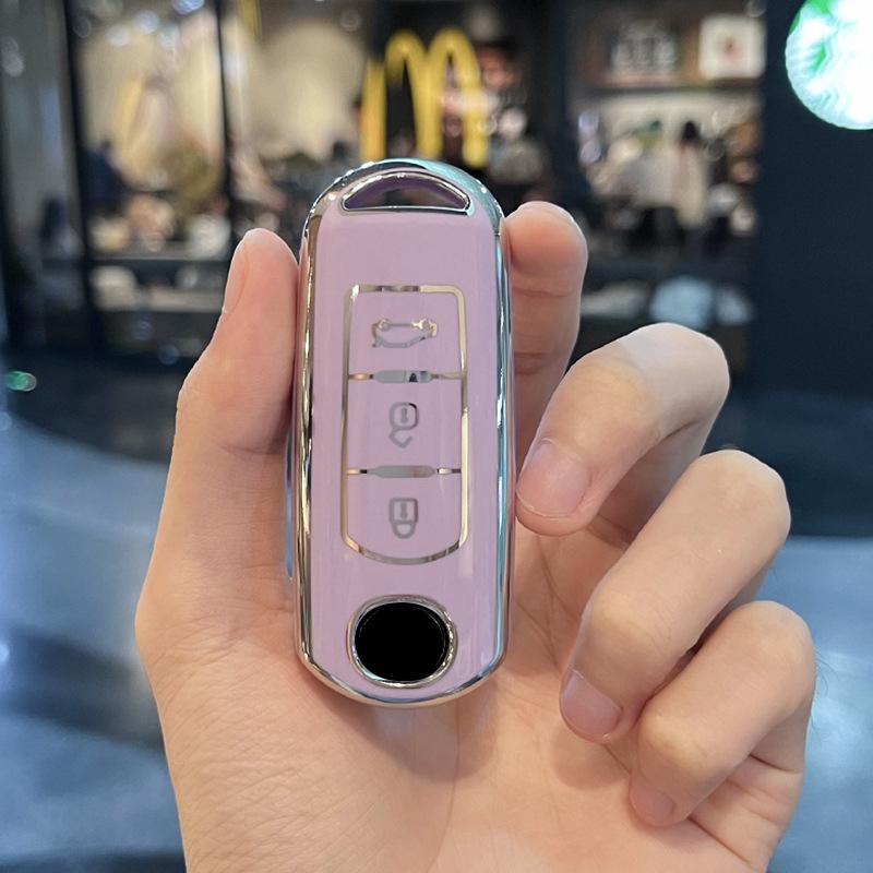 Новый чехол для ключей из ТПУ с 2 3 4 кнопками для Mazda 2 3 6 Atenza Axela Demio CX-5 CX5 CX-3 CX7 CX-9 CX30 2016 2017 2018 2019, чехол для ключей