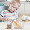 DIY Archimedes Screw Water Lifter Wooden STEM Science Kit for Kids Hand-Crank Hydraulic