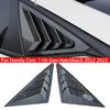 Для Honda Civic 11-го поколения Хэтчбек Автомобильная задняя решетка боковая шторка на окно накладка наклейка воздухозаборник ABS Углеволокно