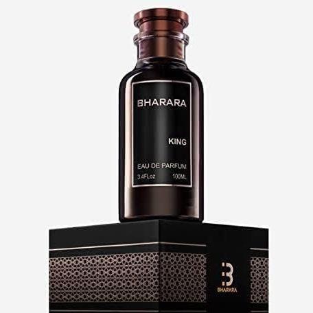 Bharara King For Men Parfum, Long Lasting Woody Cologne, 100ml Eau De Parfum for Daily & Business Use less