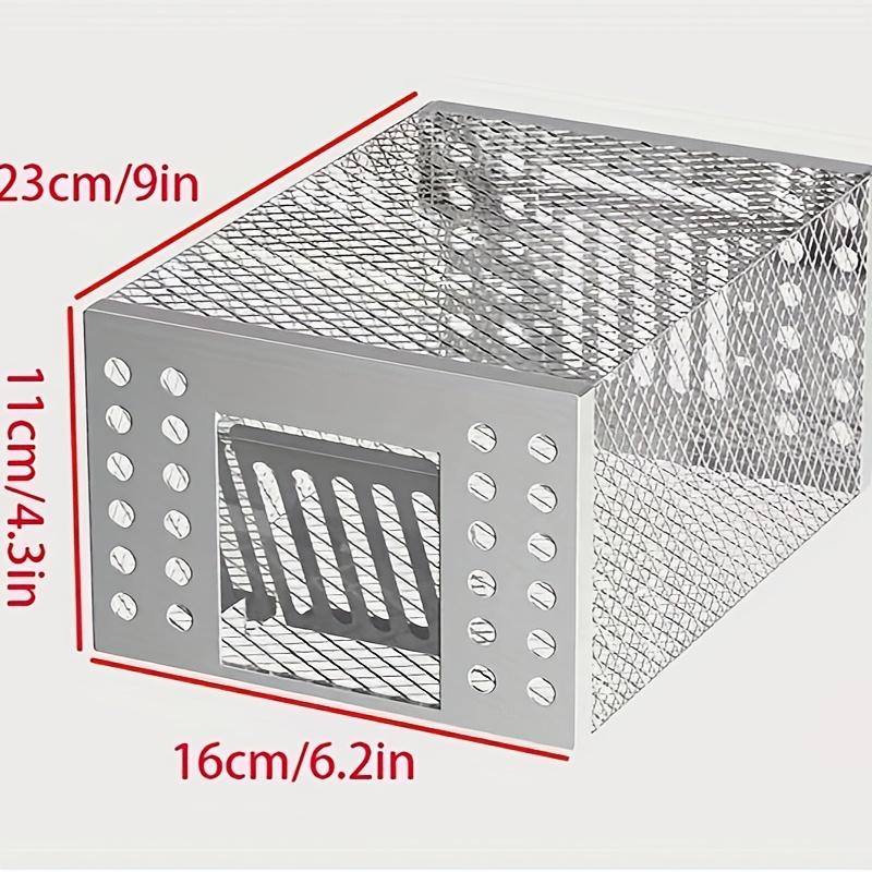 Сверхпрочная железная клетка для мышей - клетка для привлечения крыс, односторонняя конструкция двери, только вход-выход