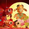 Chinese Style Goldfish Lantern Handmade New Year Lantern Material Kit  Spring Festivals