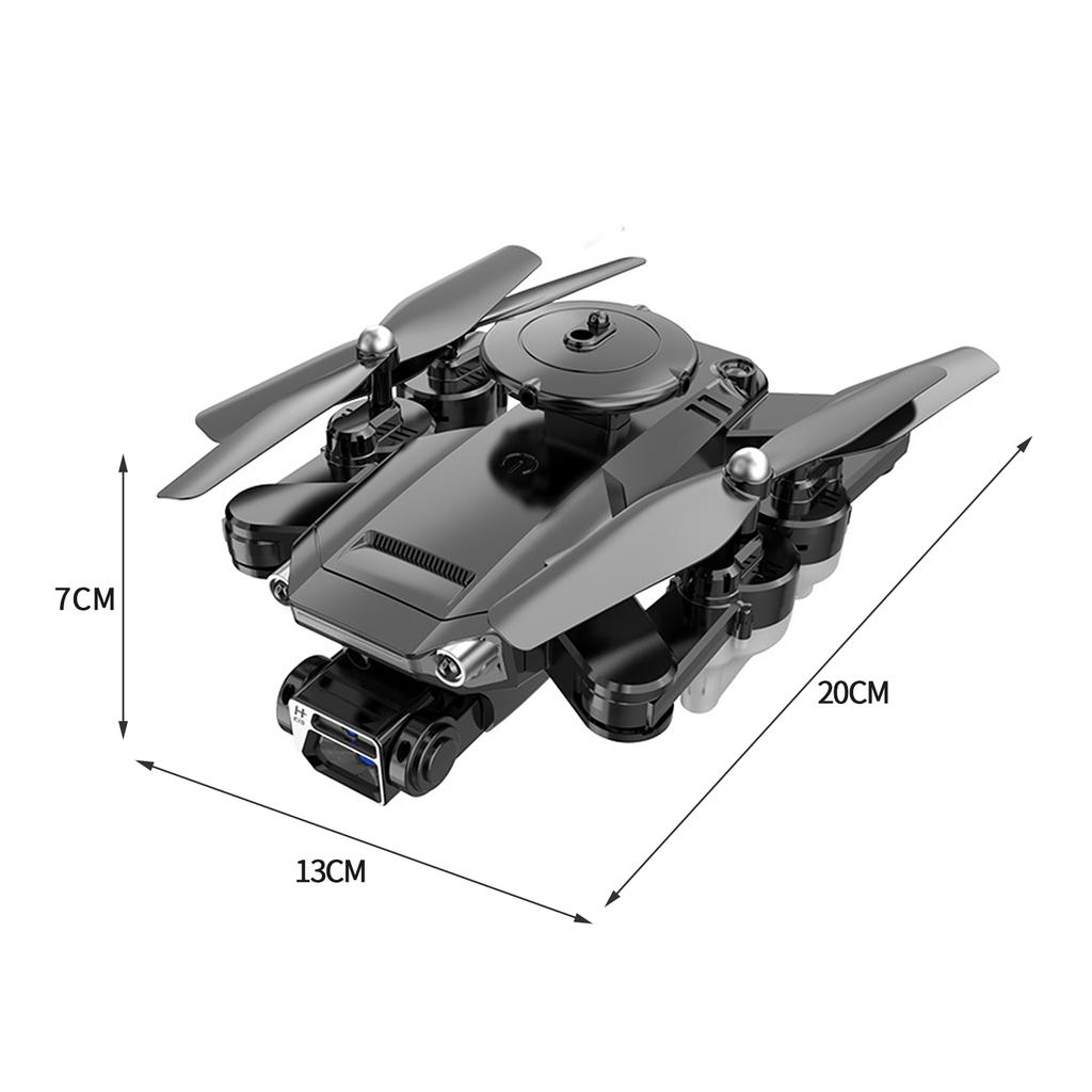 Радиоуправляемый дрон с камерой 4K Двойная камера EIS Радиоуправляемый квадрокоптер с функцией предотвращения препятствий Оптический поток