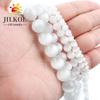 Wholesale AAA White Cat Eye Stone Round Beads 4 6 8 10 12mm Natural Stone Beads For  Jewelry Making Bracelet Necklaces DIY 15''