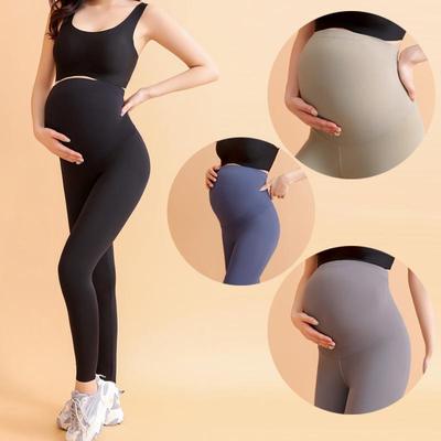 Леггинсы для беременных Yoga Shark с 9 точками и поддержкой живота для лета