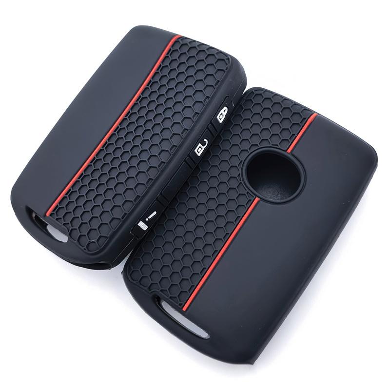 Silicone Car Remote Key Case Holder Key Accessories Keychain Protected Fob for Mazda 3 6 Cx30 Cx9 Cx5 Cx8 MX5 MX30 X5 X9 Ss30