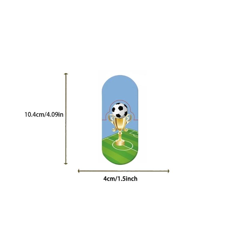 30 шт. Футбольные бумажные закладки для любителя книг, писателя, учителя, студента, закладки для чтения, разделитель страниц для книги для чтения