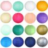 1pcs Mix Size Chinese Round Paper Lanterns for Wedding Party Home Hanging Decoration Lamps Round Wedding Paper Lantern Holiday