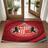 Sunderland Design Crystal Velvet Rug Soft Decorative Mat for Bedroom Entrance