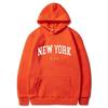 Men Women New York U.S.A City Hoodies Fashion Letter Printed Graphic Sweatshirts Loose Casual Harajuku Hooded Pullover Sportwear