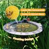 Bee Water Station Floating Pollinator Island Bee Drinking Station Honeycomb Design Floating Bee Island for Feeding Garden Wild Pollinators