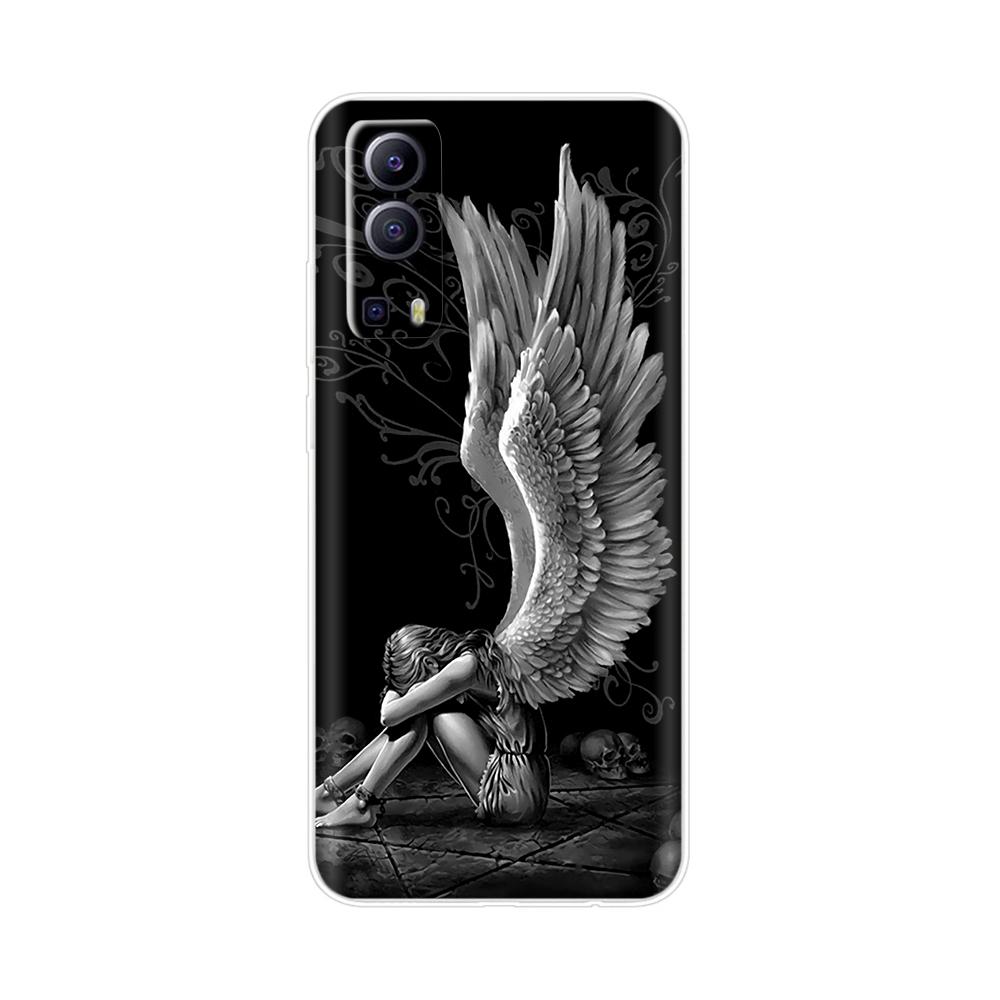 Для Vivo Y72 5G Чехол Силиконовый Мягкий Прозрачный ТПУ Чехол для Телефона Для Vivo Y52 5G vivoY72 Y 72 52 5G Чехол Funda Защитный Coque