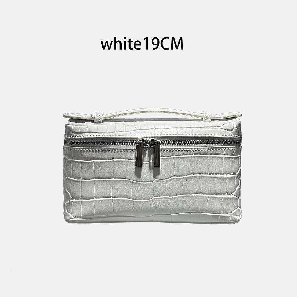 Mendy Women's bag 19cm Small Crosbody bags Hand Bag Genuine Leather Crocodile Pattern Elegant Top Handle Handbag Luxury Designer