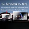 Matte Tempered Glass Protective Film For MG MG4 EV 2026 LCD Navigation 12.8 inches Media Touch Display Screen Car Accessories WW31