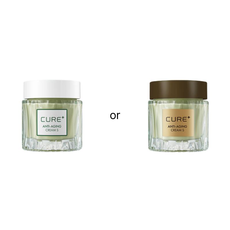 [KIM JEONG MOON ALOE] Cure Anti-Aging Cream S (50ml) x 2ea Set – Premium Aloe-Xin Infused Lifting & Wrinkle Care