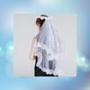 Повязка на голову ленточного типа event veil для взрослых с вышивкой из кружева для девичника