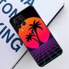 Ретровейв Неоновое Пальмовое Дерево Для Samsung Galaxy M21 M11 M31 M13 M33 M35 M53 M55 M15 M14 M34 M54 M12 M32 M52 M06 M16 Чехол