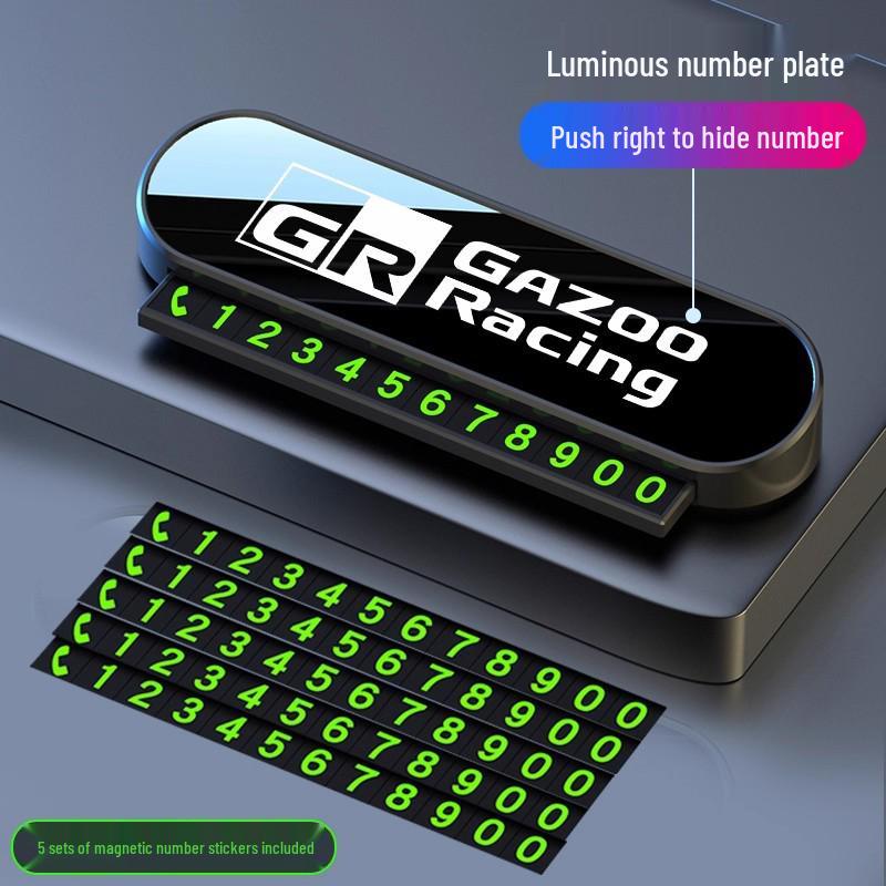 Лазерная гравировка временных парковочных номеров телефона для BYD Qin L/PLUS/EV/PRO (Скрываемый)