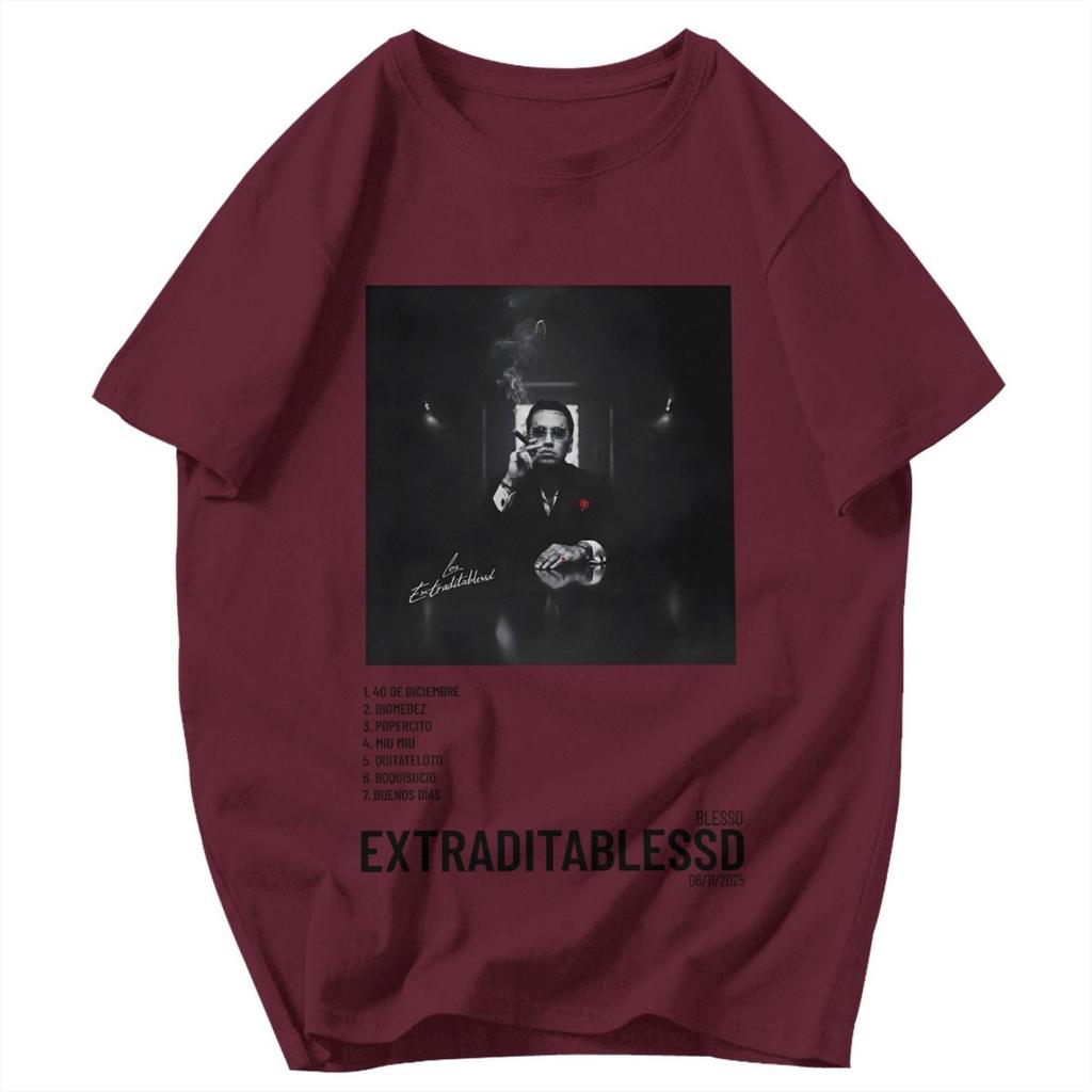 Men T Shirt Blessd Extraditablessd Pops Y2K Graphic Quality Unisex Clothes T Shirts