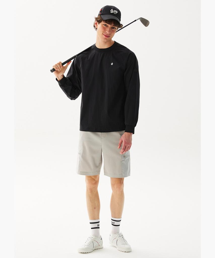 LECOQ GOLF Мужские шорты-карго с перфорацией _Lgry Gr221Msp51
