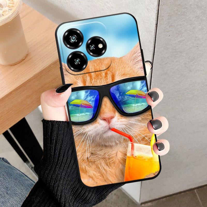 Чехол для ZTE Blade V60 Design Case V60Vita Волк Лев Мягкий Силикон Ударопрочный ТПУ Чехол для Телефона Для ZTE BladeV60 V 60 Vita Задняя Крышка