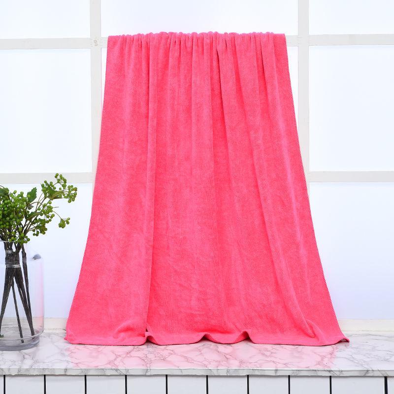 Очень большое банное полотенце из микрофибры, мягкое, хорошо впитывающее и быстросохнущее, многофункциональное для спорта, салонов красоты и отелей.