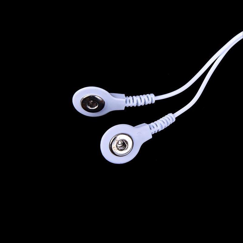 Кнопка 3.5Мм 2 2 в 1 соединительных кабелях проводов электрода для машины терапии