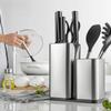 430 Stainless Steel Kitchen Knife Holder, Free-Insert Storage Seat